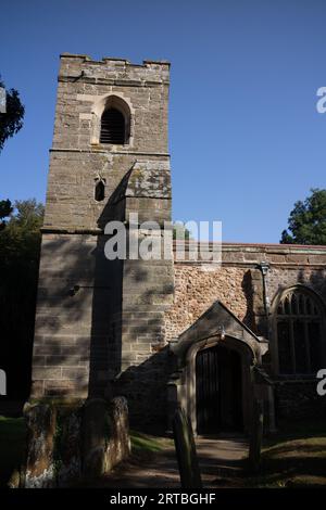 St. Thomas`s Church, Catthorpe, Leicestershire, England, Großbritannien Stockfoto